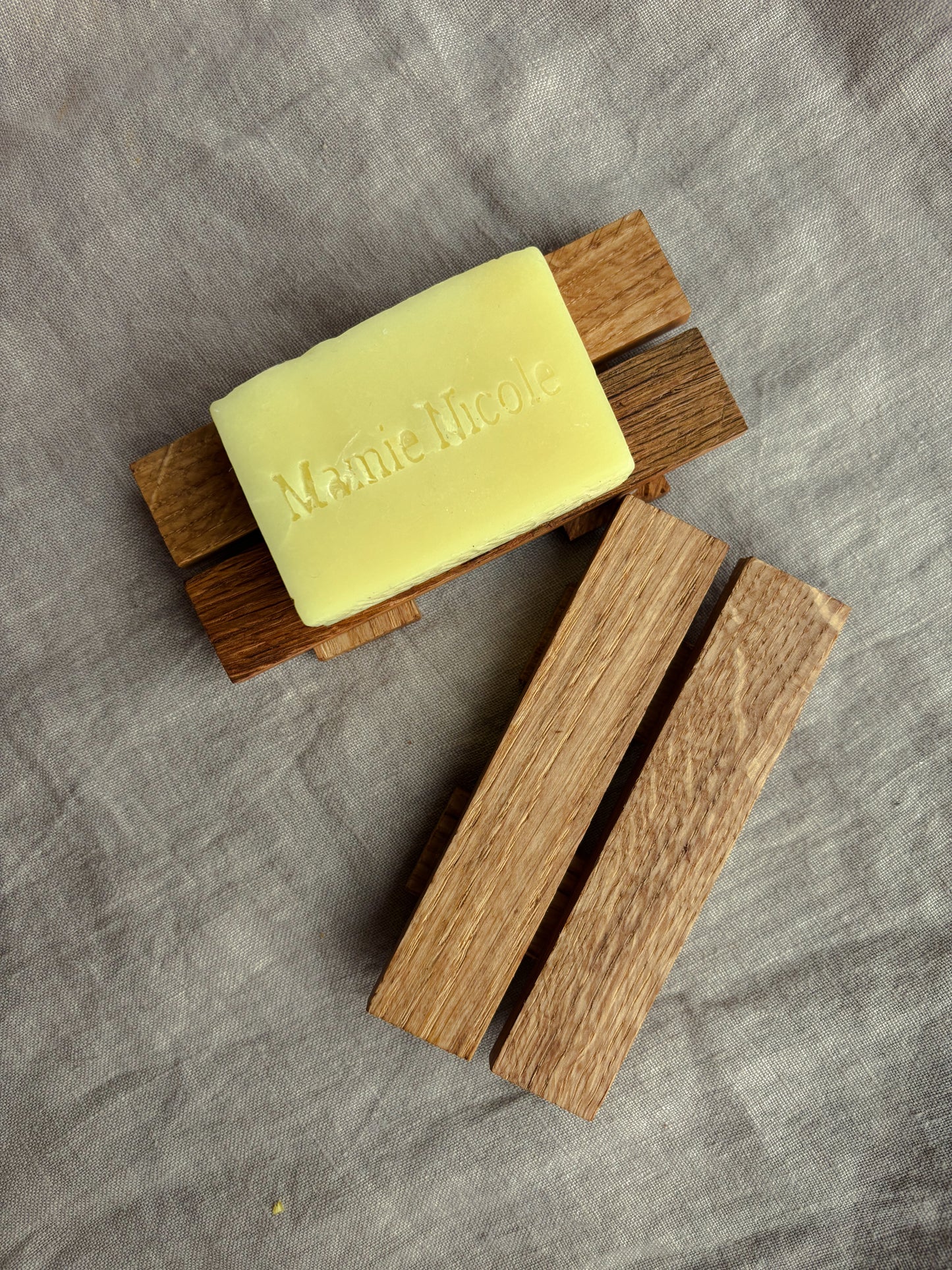 Holz-Seifenablage