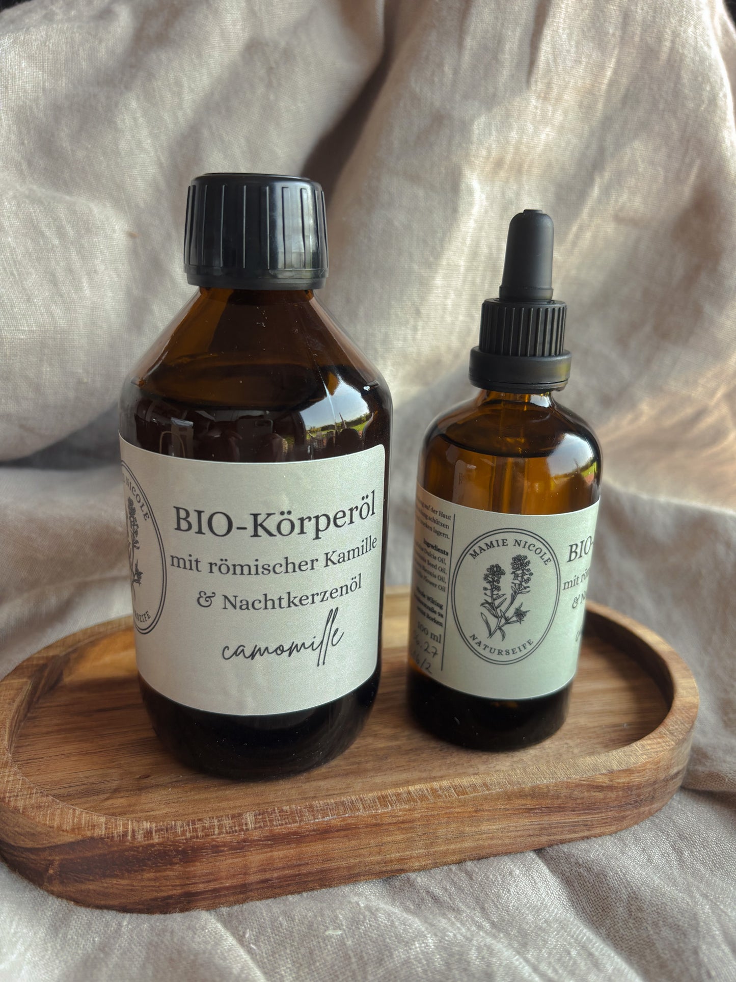 Camomille – Pflegendes BIO-Körperöl mit Römischer Kamille und Nachtkerzenöl